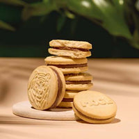 Kinderkekse Doppel Kekse mit Haselnuss Kakao Creme ab 3 Jahren, 95 g