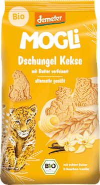 Kinderkekse Dschungel mit Butter ab 3 Jahren, 125 g