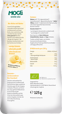 Kinderkekse Dschungel mit Butter ab 3 Jahren, 125 g