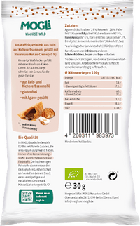 Kinderkekse Haselnussecken, ab 3 Jahren, 30 g