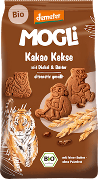 Kinderkekse Kakao mit Dinkel & Butter ab 3 Jahren, 125 g