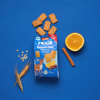 MOGLi Biscuits pour enfants Spéculoos à l'avoine & à l'orange dès 3 ans, 125 g