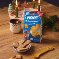 MOGLi Biscuits pour enfants Spéculoos à l'avoine & à l'orange dès 3 ans, 125 g