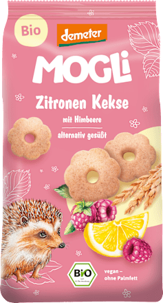 Kinderkekse Zitrone mit Himbeere ab 3 Jahren, 125 g