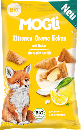 Kinderkekse Zitronen Creme Ecken mit Kokos, ab 3 Jahren, 30 g