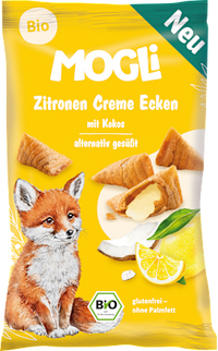 Kinderkekse Zitronen Creme Ecken mit Kokos, ab 3 Jahren, 30 g