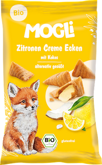 Kinderkekse Zitronen Creme Ecken mit Kokos, ab 3 Jahren, 30 g