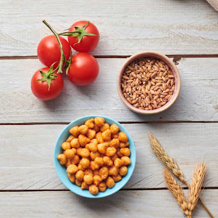 Kindersnack Dinkel Bällchen Tomate und Karotte ab 3 Jahren, 40 g