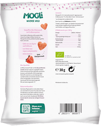 Kindersnack Erdbeer Herzen ab 3 Jahren, 30 g