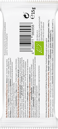 Kindersnack Kakao-Waffeln, ab 3 Jahren, 15 g