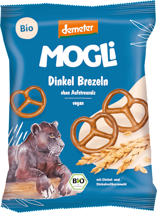 Kindersnack Knabber Gebäck Dinkel Brezeln ab 3 Jahren, 50 g