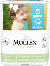 Windeln Pure & Nature Gr. 5 Junior (11-16 kg), 25 St