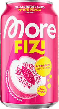 Erfrischungsgetränk, Fizi White Peach, 330 ml EINWEG