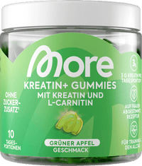 Kreatin+ Gummies 30 St, Grüner Apfel Geschmack, 150 g