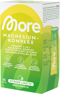 Magnesium-Komplex Sticks 14 St, Zitrone Limette Geschmack, 49 g