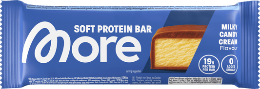 Barre protéinée More Nutrition, Milky Candy Cream, 50 g