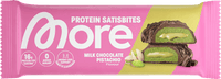 Proteinriegel Satisbites, Milk Chocolate Pistaccio, 50 g