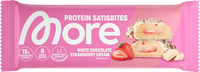 Proteïnereep, Witte Chocolade Aardbeienroom, 50 g