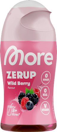 Sirup Wildberry Geschmack, vegan, 65 ml