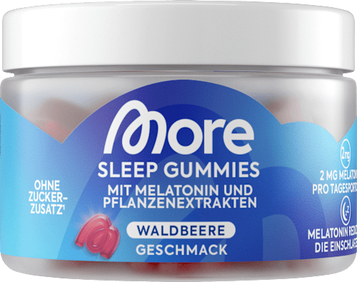 Sleep Gummies 40 St, Waldbeere Geschmack, 80 g
