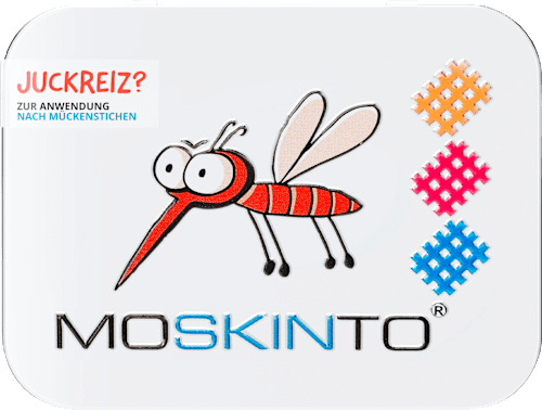 Insektenstich Soforthilfe Pflaster, Family Box, 42 St Moskinto