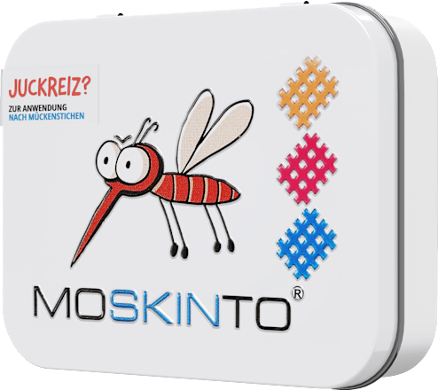 Insektenstich Soforthilfe Pflaster, Family Box, 42 St Moskinto