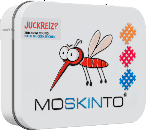 Insektenstich Soforthilfe Pflaster, Family Box, 42 St Moskinto