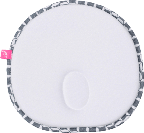 Babykussen ergonomisch met traagschuim, grijs classics, 1 stuk