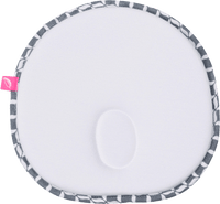 Babykussen ergonomisch met traagschuim, grijs classics, 1 stuk