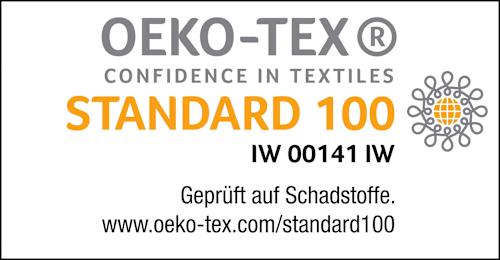 Hoeslaken ovaal wit en grijs 35x75cm, 2 stuks