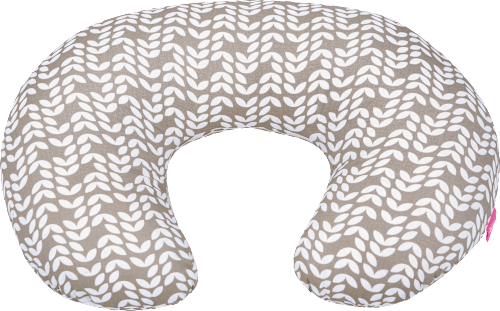 Stillkissen beige Motiv Blätter, 1 St