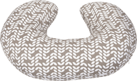 Stillkissen beige Motiv Blätter, 1 St