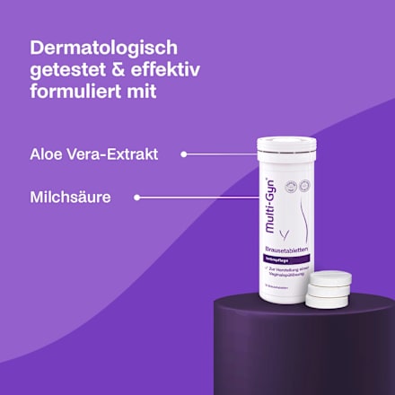 Brausetabletten zur Vaginalspüllösung, 10 St