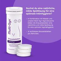 Bruistabletten voor vaginaal douchen, 10 stuks