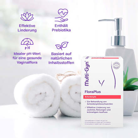 FloraPlus Vaginale Gel Vaginale Schimmelinfectie 5 Applicators (5 x 5 ml), 25 ml