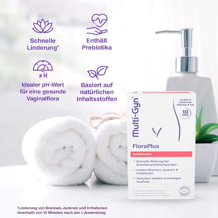 FloraPlus Vaginale Gel Vaginale Schimmelinfectie 5 Applicators (5 x 5 ml), 25 ml