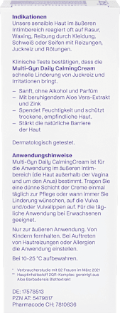 Intieme Verzorging Kalmerende Crème, 50 g