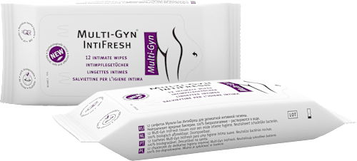 IntiFresh intieme verzorgingsdoekjes, 12 stuks