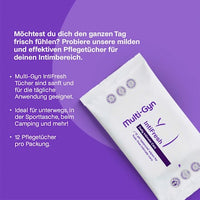 IntiFresh intieme verzorgingsdoekjes, 12 stuks