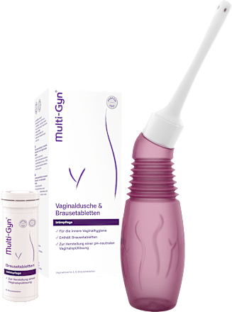 Vaginale douche + bruistabletten 1 st, 1 st