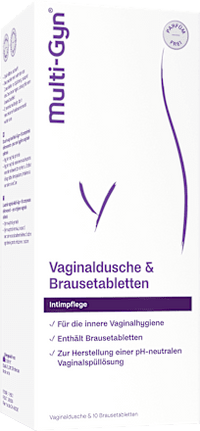 Vaginale douche + bruistabletten 1 st, 1 st