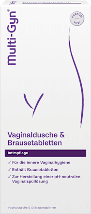 Vaginale douche + bruistabletten 1 st, 1 st