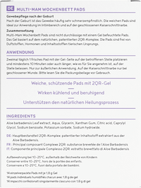 Wochenbett Pads, 14 St