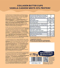 Collagen Vanilla Cashew Butter Cups, 70 g