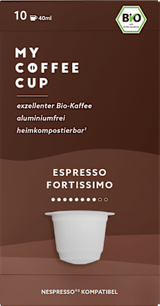 Koffie capsules, espresso, composteerbaar, 10 stuks