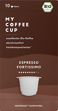 Koffie capsules, espresso, composteerbaar, 10 stuks