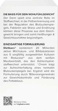 Abnehm-Komplex Dietbacs Kapseln, 12 St
