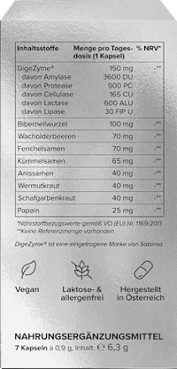 Blähbauch-Komplex Active Debloat Kapseln, 7 St