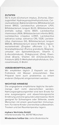 Darm-Komplex Dailybacs Women Kapseln 20 St, 12 g