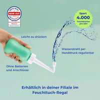 Po- und Intimdusche Mint, inkl. Reisebeutel und Deckel, 1 St